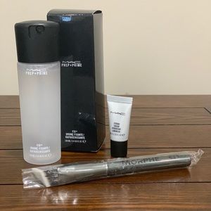 NIB. Mac prep/prime, morphe Brush G33